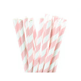 Light Color Paper Straws (25pcs) | by Anwer Fancy | Worldwide Shipping
