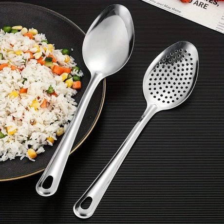 Long Handle Rice Colander Spoon | by Anwer Fancy | Worldwide Shipping