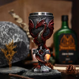 Medieval Dragon Goblet Wine Glass | by Anwer Fancy | Worldwide Shipping