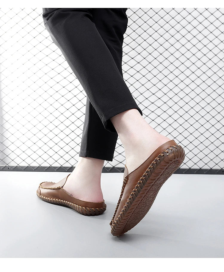 Men Backless Loafers | by Anwer Fancy | Worldwide Shipping