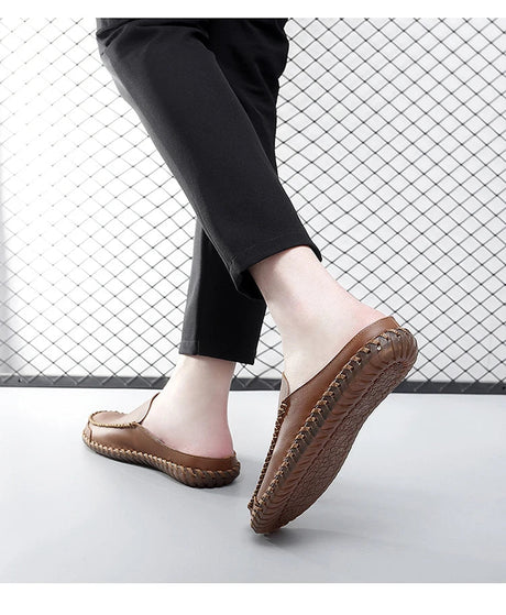 Men Backless Loafers | by Anwer Fancy | Worldwide Shipping