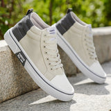 Men Mid - Top Canvas Shoes | by Anwer Fancy | Worldwide Shipping