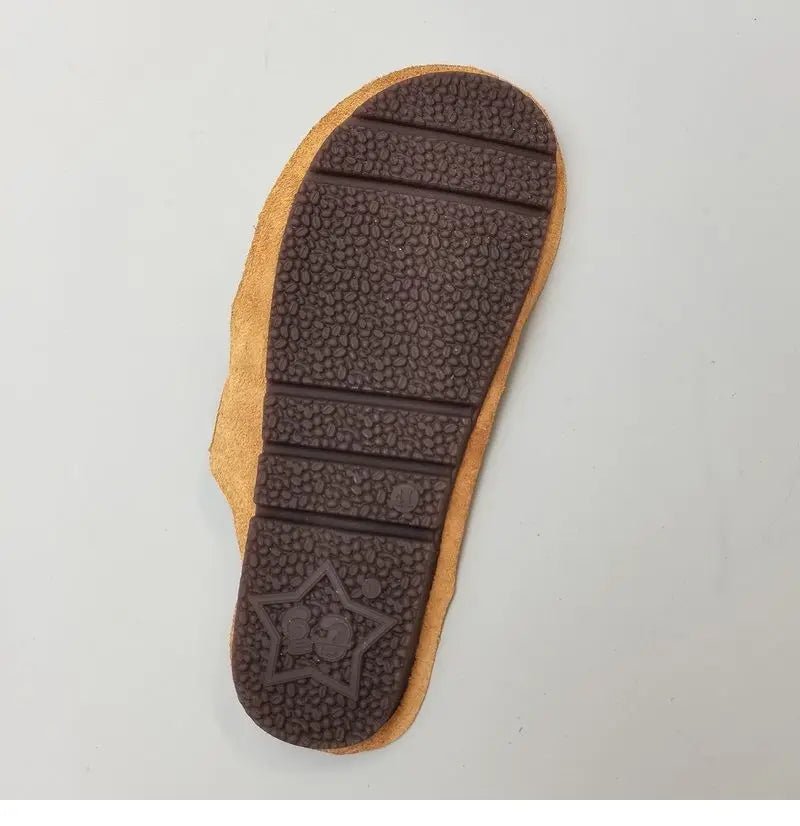 Men Retro Leather Mules | by Anwer Fancy | Worldwide Shipping