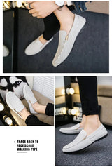 Men’s 2025 Breathable Flat Loafers | Men's Loafers & Slip - Ons by Anwer Fancy | Worldwide Shipping