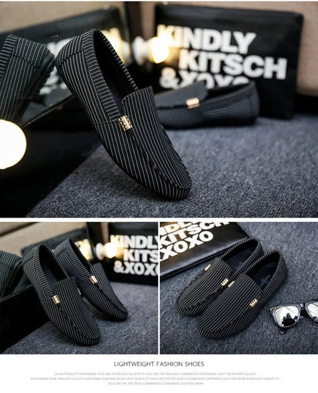 Men’s 2025 Breathable Flat Loafers | Men's Loafers & Slip - Ons by Anwer Fancy | Worldwide Shipping