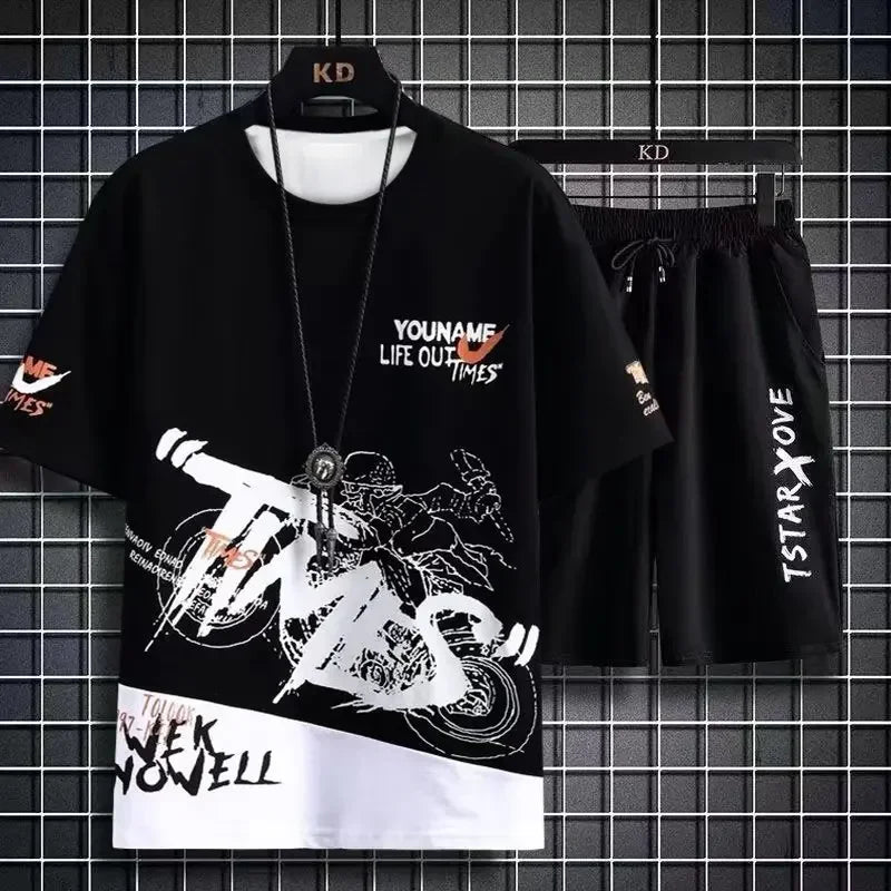 Men’s 2025 Gradient Shorts Set | by Anwer Fancy | Worldwide Shipping