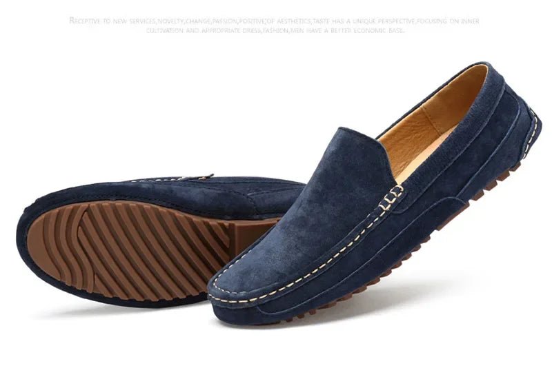 Men’s 2025 Luxury Suede Boat Loafers | Men's Loafers & Slip - Ons by Anwer Fancy | Worldwide Shipping