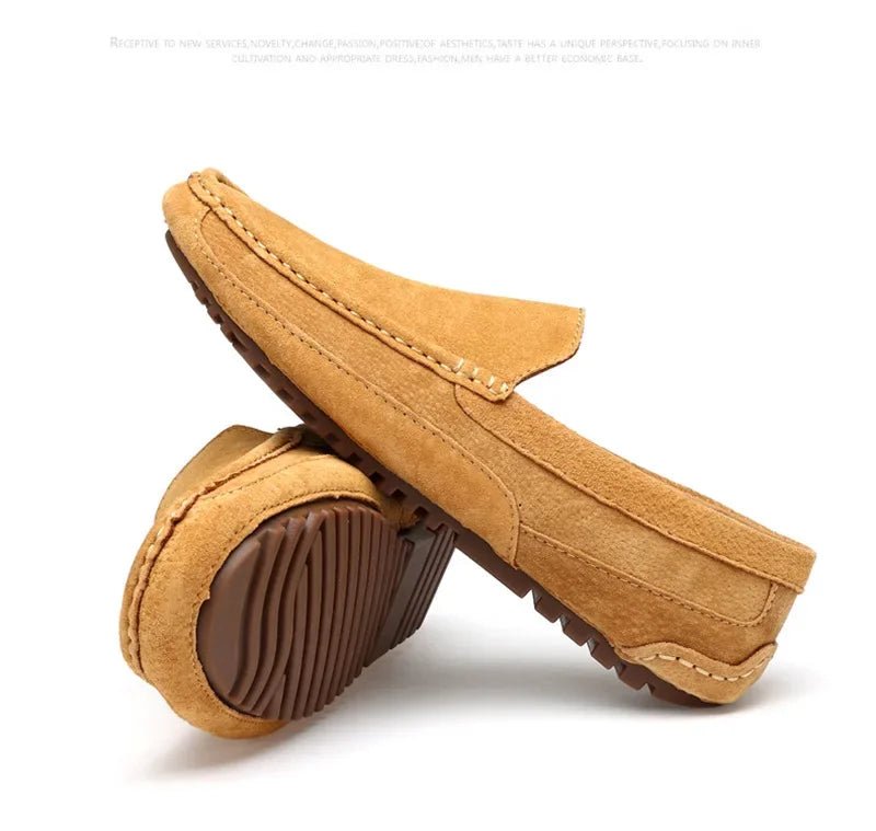 Men’s 2025 Luxury Suede Boat Loafers | Men's Loafers & Slip - Ons by Anwer Fancy | Worldwide Shipping