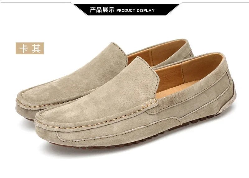 Men’s 2025 Luxury Suede Boat Loafers | Men's Loafers & Slip - Ons by Anwer Fancy | Worldwide Shipping