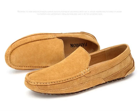 Men’s 2025 Luxury Suede Boat Loafers | Men's Loafers & Slip - Ons by Anwer Fancy | Worldwide Shipping
