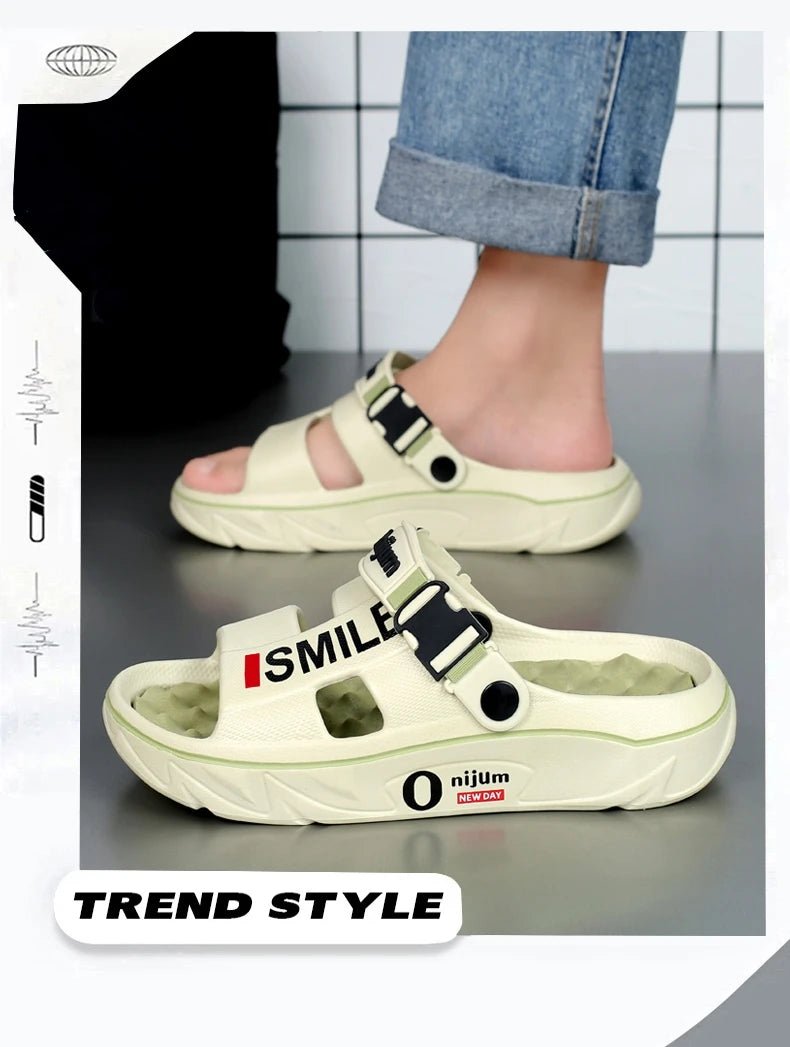 Men’s 2025 Massage Soft Slides | by Anwer Fancy | Worldwide Shipping