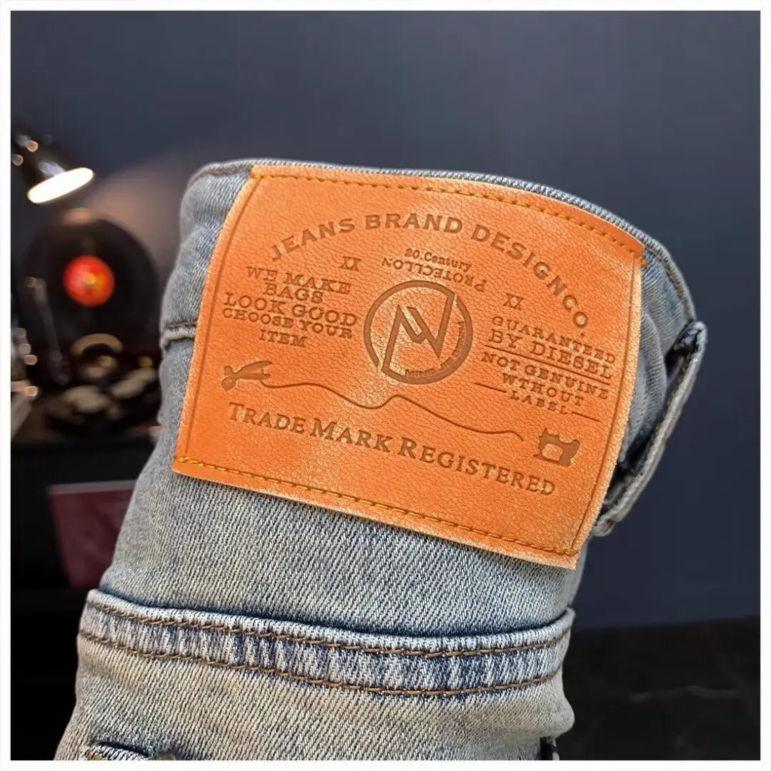 Men’s 2025 Ripped Vintage Jeans | Men's Jeans by Anwer Fancy | Worldwide Shipping