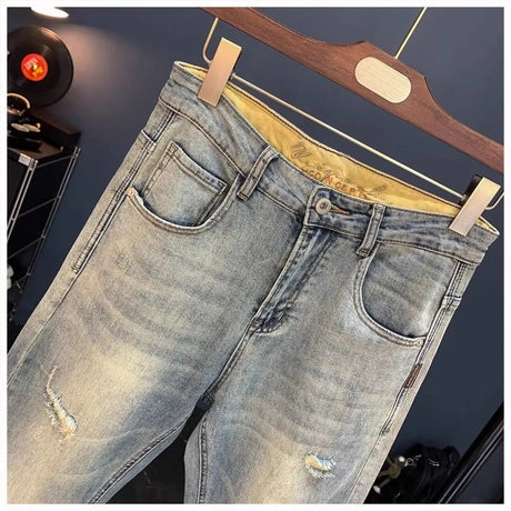 Men’s 2025 Ripped Vintage Jeans | Men's Jeans by Anwer Fancy | Worldwide Shipping