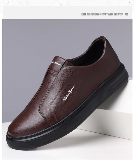 Men’s 2025 Summer Casual Leather Loafers | Men's Loafers & Slip - Ons by Anwer Fancy | Worldwide Shipping