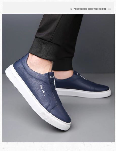 Men’s 2025 Summer Casual Leather Loafers | Men's Loafers & Slip - Ons by Anwer Fancy | Worldwide Shipping