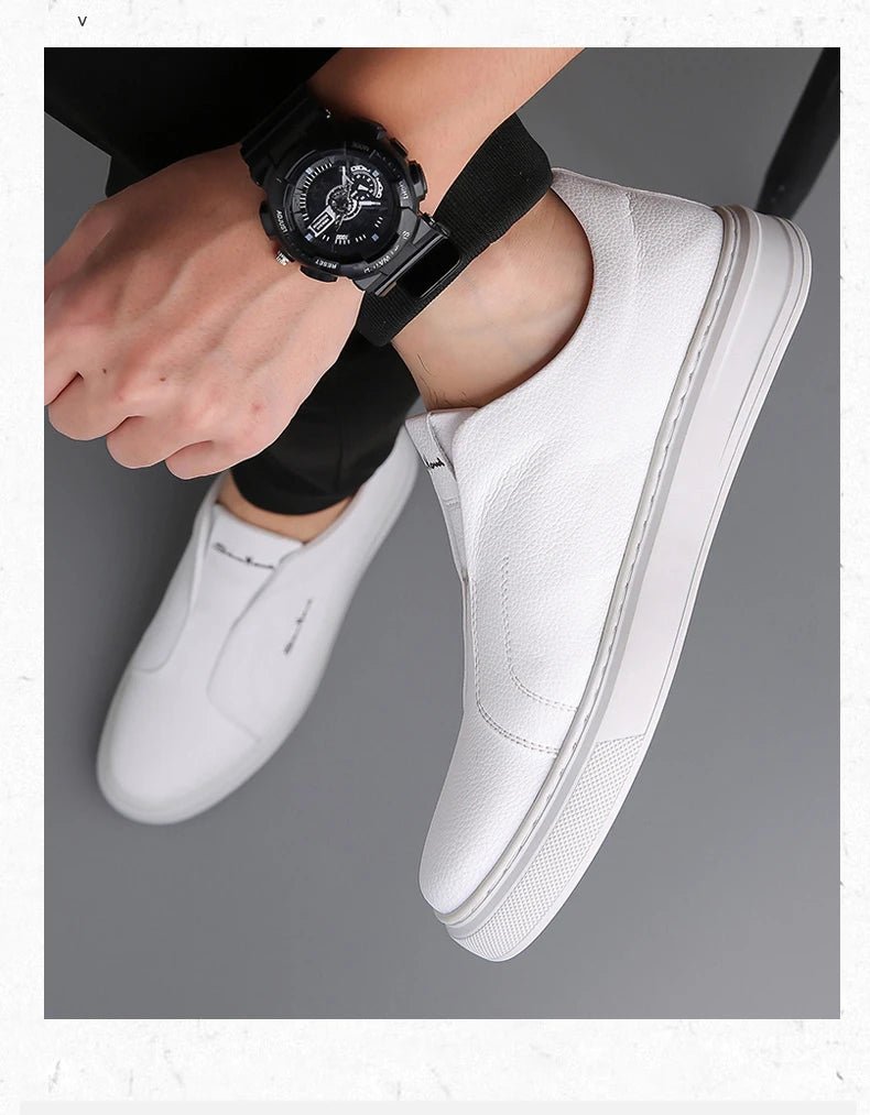 Men’s 2025 Summer Casual Leather Loafers | Men's Loafers & Slip - Ons by Anwer Fancy | Worldwide Shipping