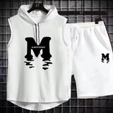 Men’s 2025 Summer Sleeveless Tracksuit Set | by Anwer Fancy | Worldwide Shipping