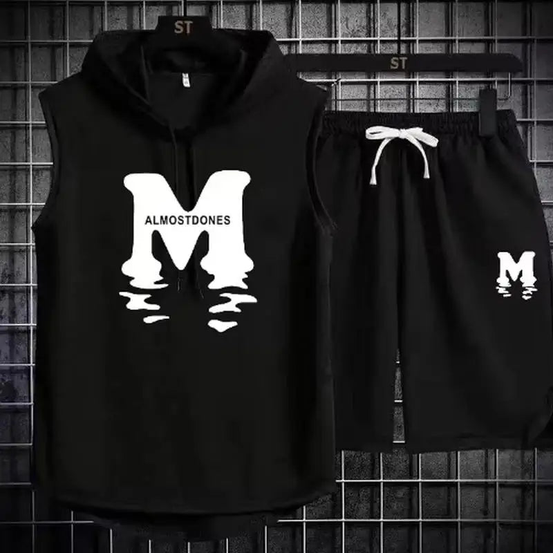 Men’s 2025 Summer Sleeveless Tracksuit Set | by Anwer Fancy | Worldwide Shipping