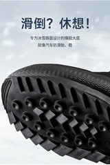 Men’s 2025 Wool Plush Ankle Boots | Men's Snow Boots by Anwer Fancy | Worldwide Shipping