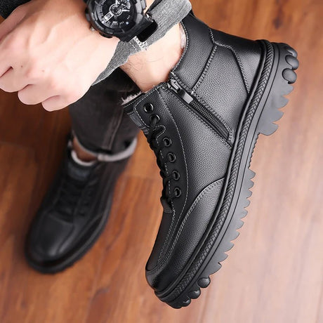 Men’s Anti - Slip Outdoor Travel Snow Boots | Men's Snow Boots by Anwer Fancy | Worldwide Shipping