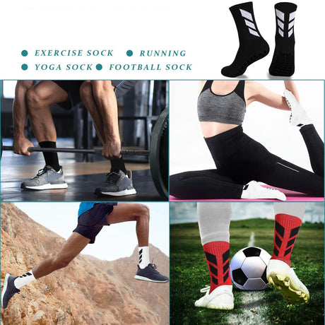 Men’s Anti - Slip Training Socks | Men's Socks & Hosiery by Anwer Fancy | Worldwide Shipping
