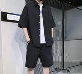 Men’s Black Plain Tracksuit Set | by Anwer Fancy | Worldwide Shipping