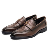 Men’s Black PU Leather Loafers | Men's Loafers & Slip - Ons by Anwer Fancy | Worldwide Shipping
