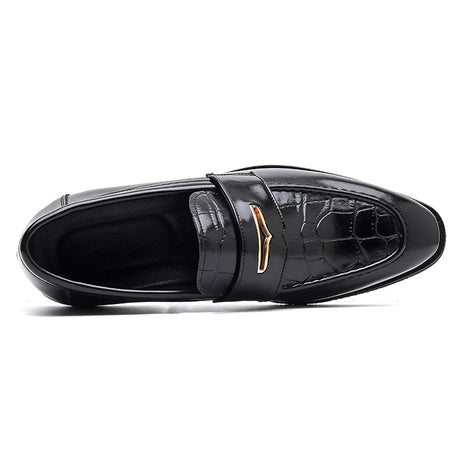Men’s Black PU Leather Loafers | Men's Loafers & Slip - Ons by Anwer Fancy | Worldwide Shipping