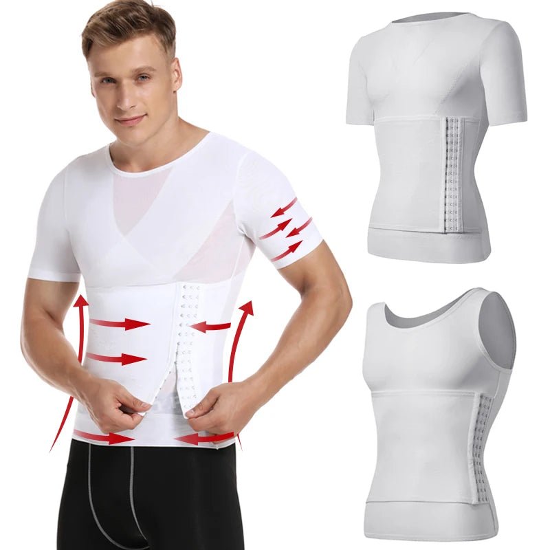 Men’s Body Shaper Compression Shirt | by Anwer Fancy | Worldwide Shipping
