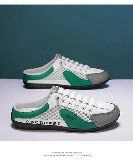 Men’s Breathable Half Slip - On Loafers | by Anwer Fancy | Worldwide Shipping