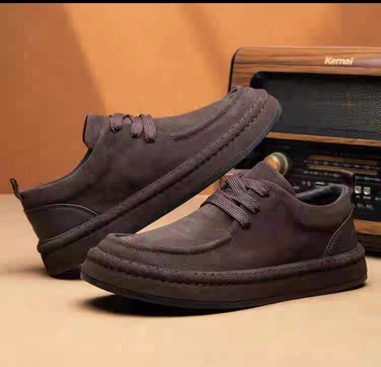 Men’s Brown Suede Casual Shoes | by Anwer Fancy | Worldwide Shipping