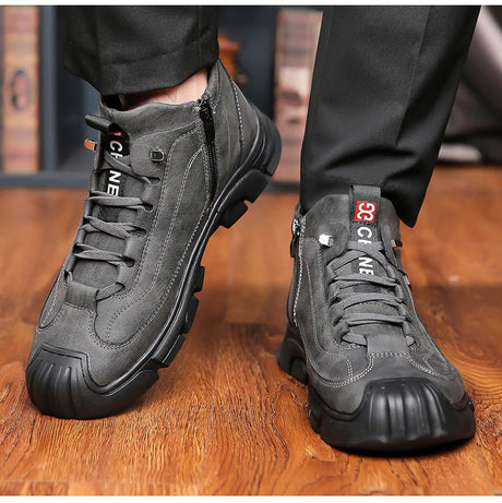 Men’s Christmas Sheepskin Snow Shoes | Men's Snow Boots by Anwer Fancy | Worldwide Shipping