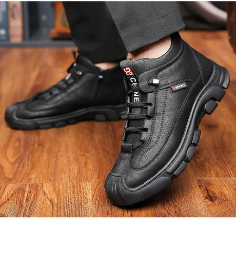 Men’s Christmas Sheepskin Snow Shoes | Men's Snow Boots by Anwer Fancy | Worldwide Shipping