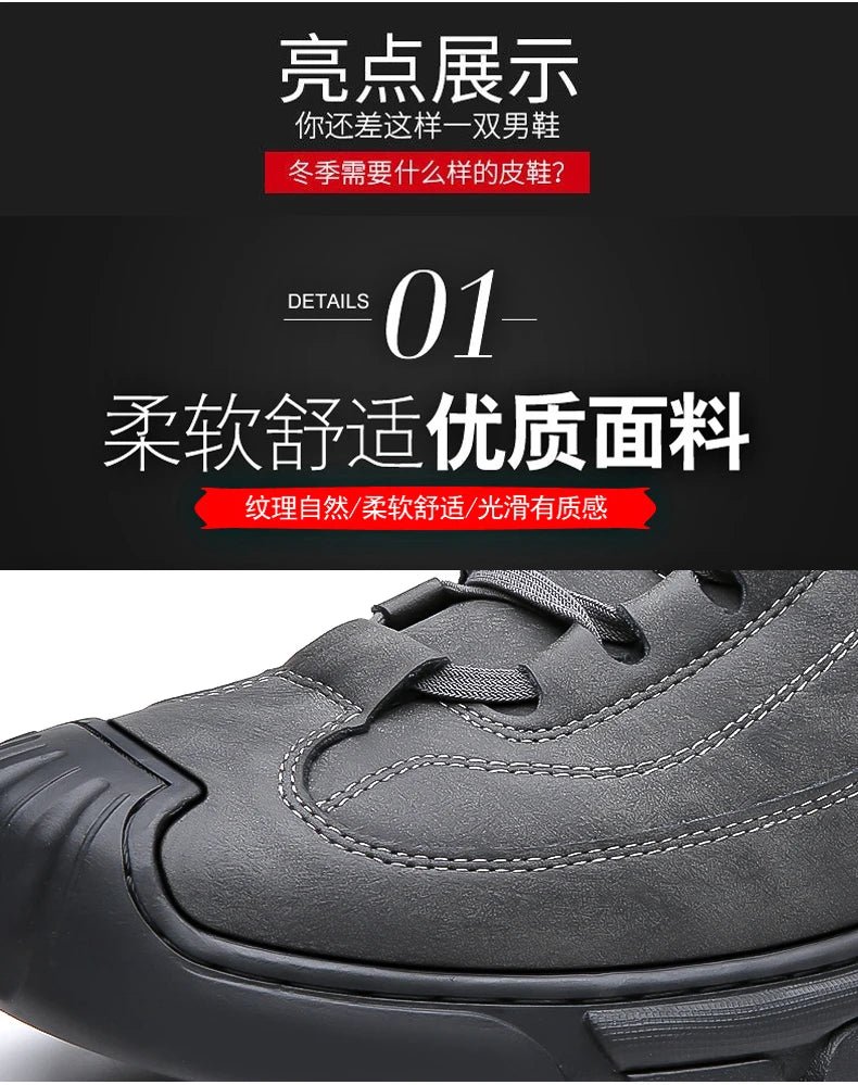 Men’s Christmas Sheepskin Snow Shoes | Men's Snow Boots by Anwer Fancy | Worldwide Shipping