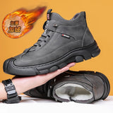 Men’s Christmas Sheepskin Snow Shoes | Men's Snow Boots by Anwer Fancy | Worldwide Shipping