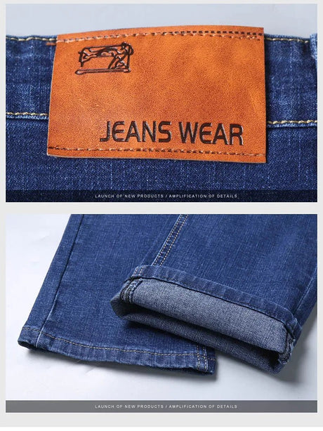 Men’s Classic Black Biker Jeans | Men's Jeans by Anwer Fancy | Worldwide Shipping