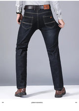Men’s Classic Black Biker Jeans | Men's Jeans by Anwer Fancy | Worldwide Shipping