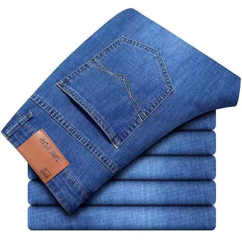 Men’s Classic Blue Business Jeans | Men's Jeans by Anwer Fancy | Worldwide Shipping
