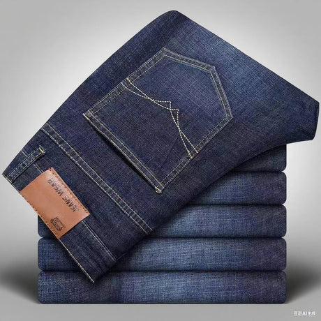 Men’s Classic Blue Business Jeans | Men's Jeans by Anwer Fancy | Worldwide Shipping