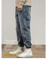 Men’s Classic Washed Blue Jeans | Men's Jeans by Anwer Fancy | Worldwide Shipping