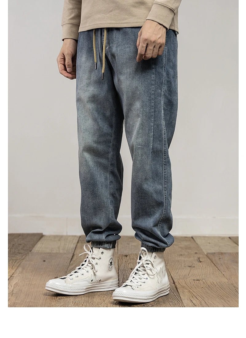 Men’s Classic Washed Blue Jeans | Men's Jeans by Anwer Fancy | Worldwide Shipping