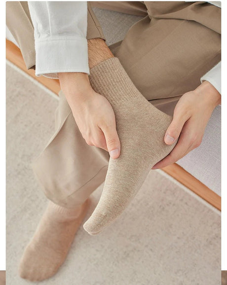 Men’s Combed Cotton Dress Socks (5/10 Pairs) | Men's Socks & Hosiery by Anwer Fancy | Worldwide Shipping