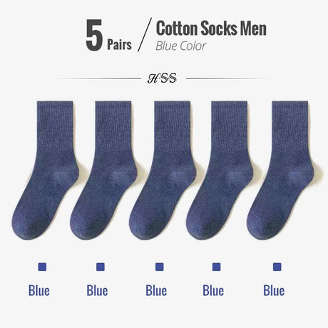 Men’s Combed Cotton Dress Socks (5/10 Pairs) | Men's Socks & Hosiery by Anwer Fancy | Worldwide Shipping