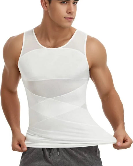 Men’s Compression Shaper Tank Top | by Anwer Fancy | Worldwide Shipping