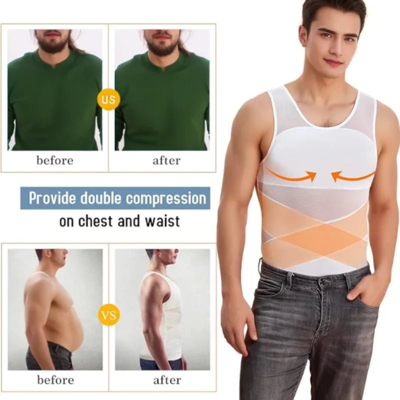 Men’s Compression Shaper Tank Top | by Anwer Fancy | Worldwide Shipping