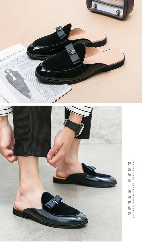 Men’s Corduroy Mules | Men's Mules & Clogs by Anwer Fancy | Worldwide Shipping