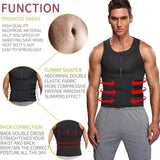 Men’s Double Belt Sauna Shaper Vest | by Anwer Fancy | Worldwide Shipping