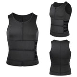 Men’s Double Belt Sauna Shaper Vest | by Anwer Fancy | Worldwide Shipping