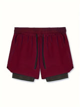 Men’s Double - Layer Basketball Shorts | by Anwer Fancy | Worldwide Shipping