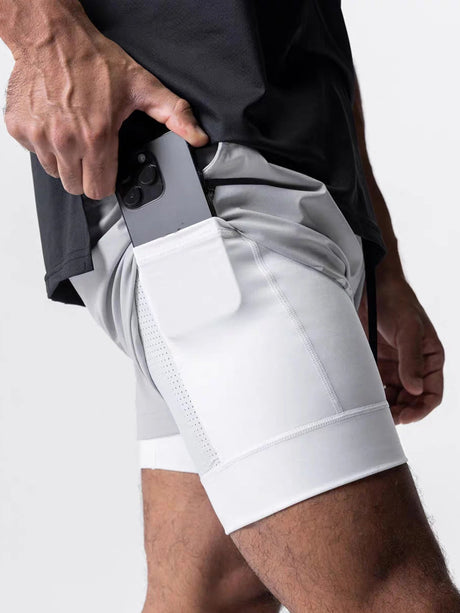 Men’s Double - Layer Basketball Shorts | by Anwer Fancy | Worldwide Shipping